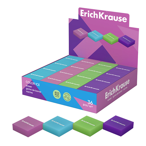 Ластик ErichKrause Color Ice 