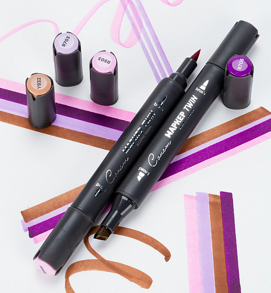 Маркер TWIN художественный Сонет, бирюзовый светлый