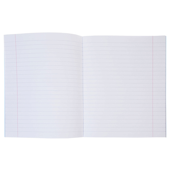 Тетрадь 48 листов в линию, пластиковая обложка "PROGRESSIVE", обложка пластиковая, 60 г/м2, синяя