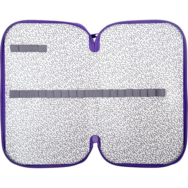 Пенал 2секц. д/дев. 205*120 "deVENTE. Teddy Bear" для 31 пр. на молнии прямоугольный