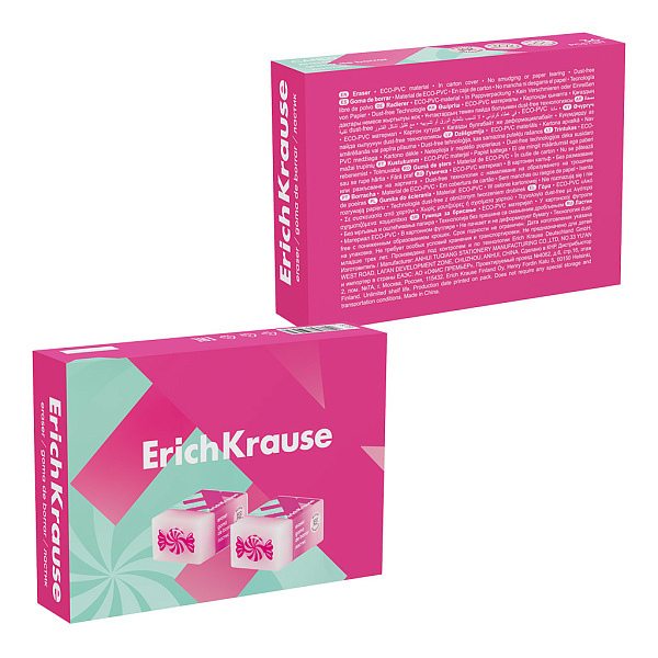 Ластик ErichKrause Candy (в коробке )