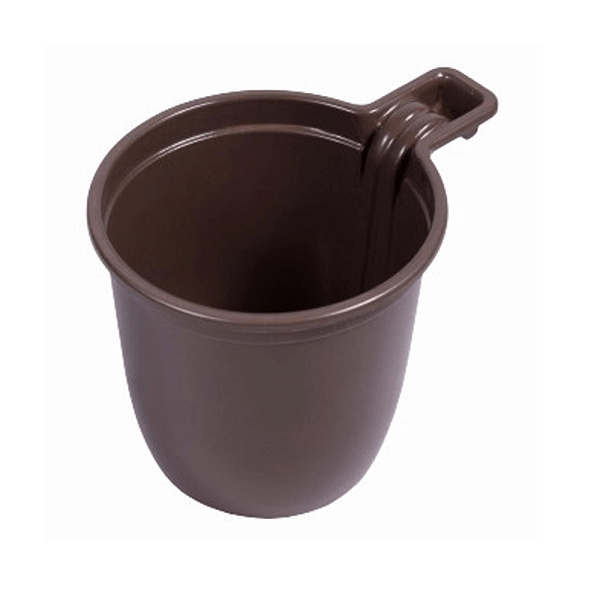 Чашка кофейная одноразовая 200 мл коричневая, 50шт/уп.