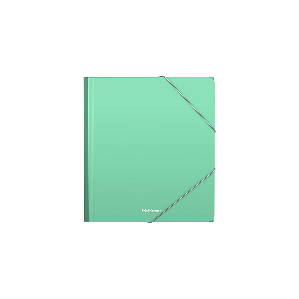 Папка для тетрадей на резинках пластиковая ErichKrause Matt Pastel Bloom, A5+, ассорти (в пакете по 4 шт.)