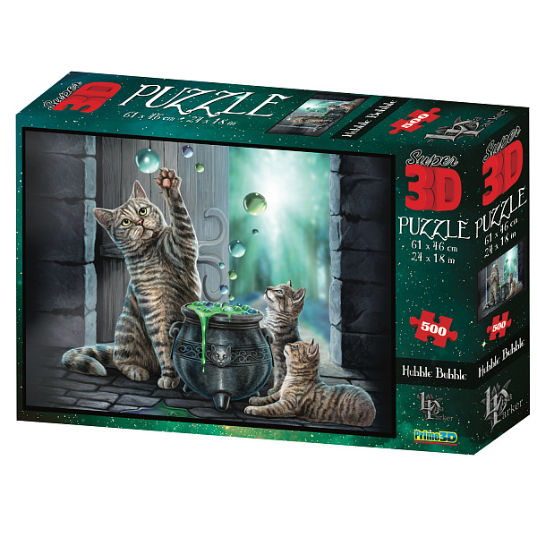 Пазл 3D "Буль-буль", 500 детал., 6+