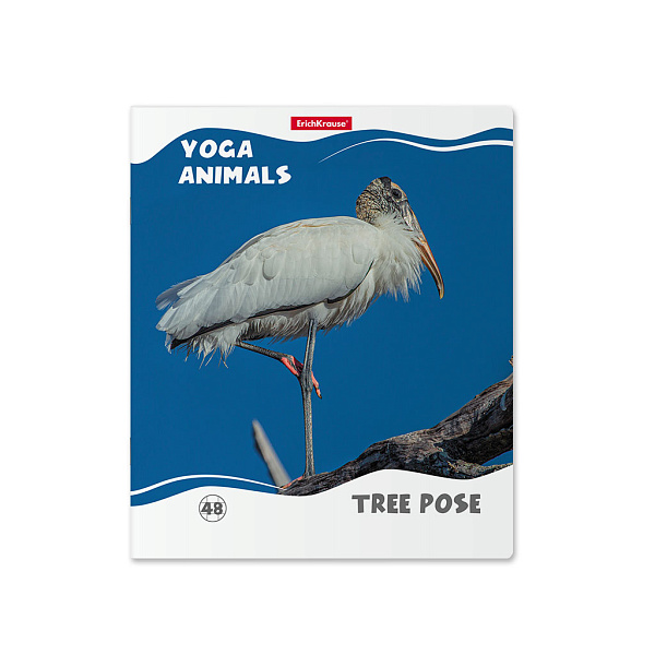 Тетрадь 48 л. кл. ErichKrause "Yoga Style" матовая ламинация_MIX-PACK