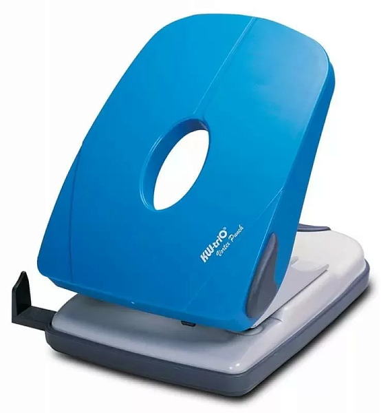 Дырокол на 40 л. KW-trio 97P0 Vortex Heavy Duty Горка ассорти линейка