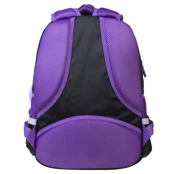 Рюкзак Hatber EASY-Вселенная в пушистых лапках- 41Х29Х16 СМ полиэстер нагрудная стяжка светоотраж. 2 отделения 3 кармана