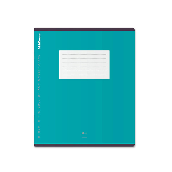 Тетрадь 24 листа в линию ErichKrause Unicolor Bright, MIX-PACK