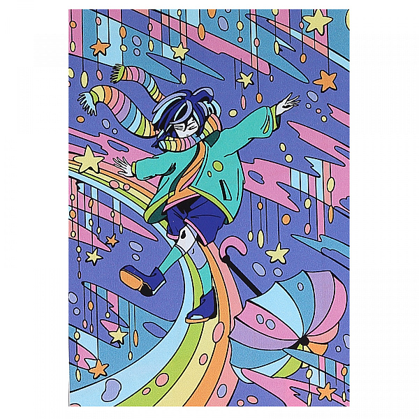 Картина по номерам 20*30 АНИМЕ "Звездные фантазии"