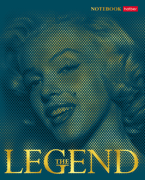 Тетрадь 96 л. лин. "Я-Легенда" 65г/кв.м 