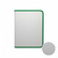 Папка для тетрадей А4 ErichKrause® Diagonal Clear на молнии с цветной молнией, пластиковая ассорти