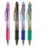 Ручка 4-х цв. шарик. автомат. 0,7 мм "Attomex", (синий, черный, красный, зелёный), с держателем