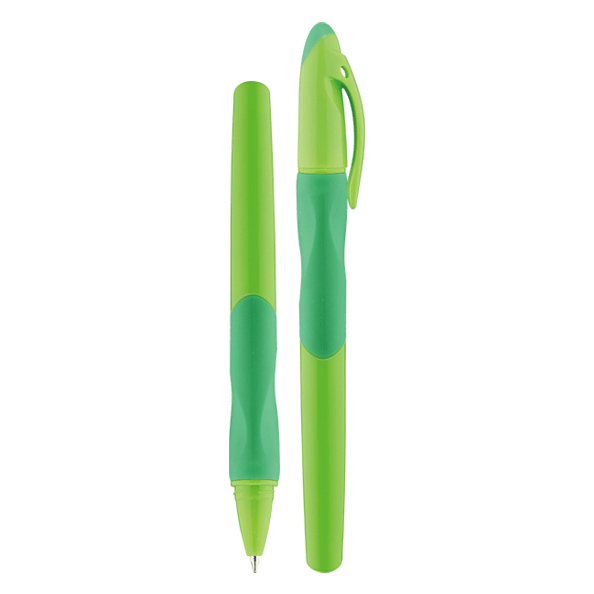 Ручка шарик. 0,7 мм стираемая "deVENTE. Study Pen" обучающая письму, для правшей, синяя