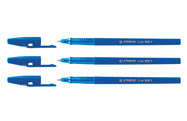 Ручка шариковая 0,5 мм "Stabilo Liner" синяя