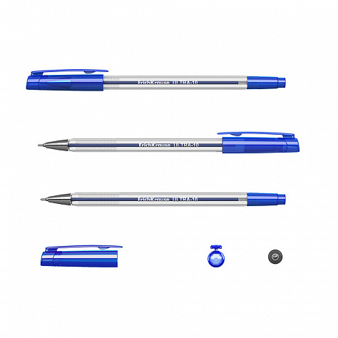 Ручка шариковая ErichKrause ULTRA L-10 синяя