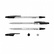 Ручка шариковая ErichKrause® R-301 CLASSIC 1.0 Stick чёрная (22030)