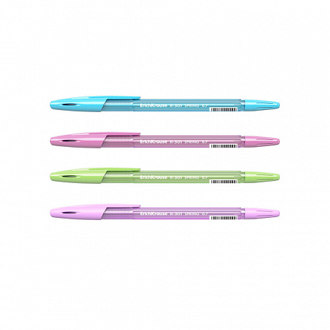 Ручка шариковая 0,7 мм ErichKrause® R-301 Spring Stick цвет чернил синий