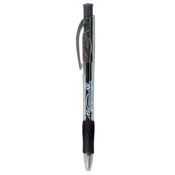 Ручка шариковая автомат. 0,5 мм "Stabilo Marathon" черная