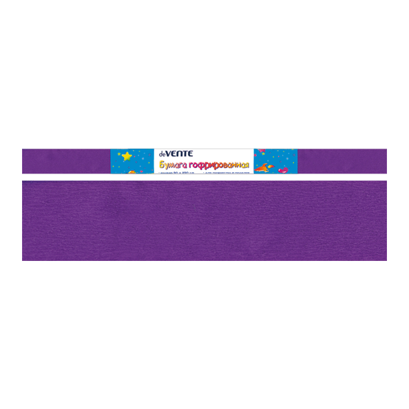 Бумага гофрированная (креповая) "deVENTE" 32 г/м², 50x250 см в рулоне, фиолетовая