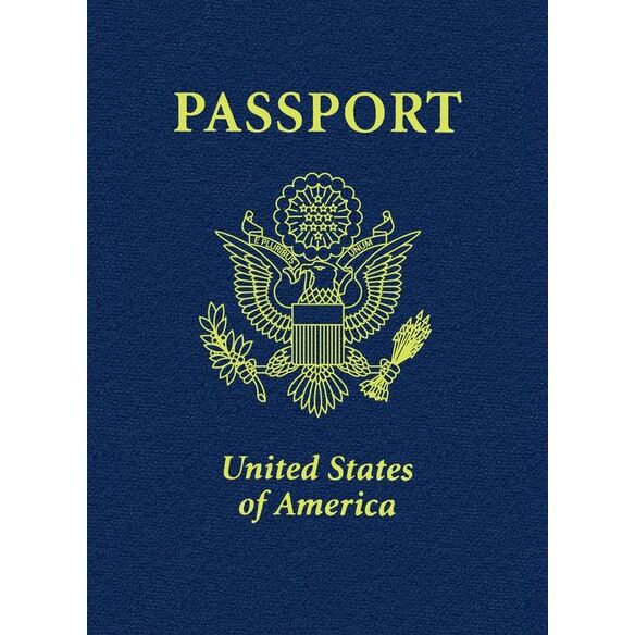 Записная книжка А6 16 л. без линовки "Паспорт-Америка" "Premium" 