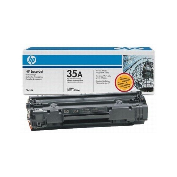 Картридж HP 35A для принтера HP LJ P1005/P1006 черный, (1500 стр)