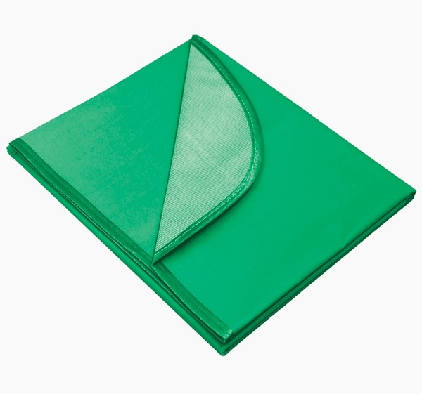 Клеенка для труда "Attomex" 35x50 см, водоотталкивающая ткань, зеленая