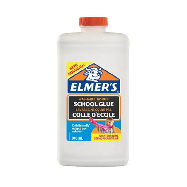 Клей ELMERS Белый 946 ml (7-8 слаймов) 