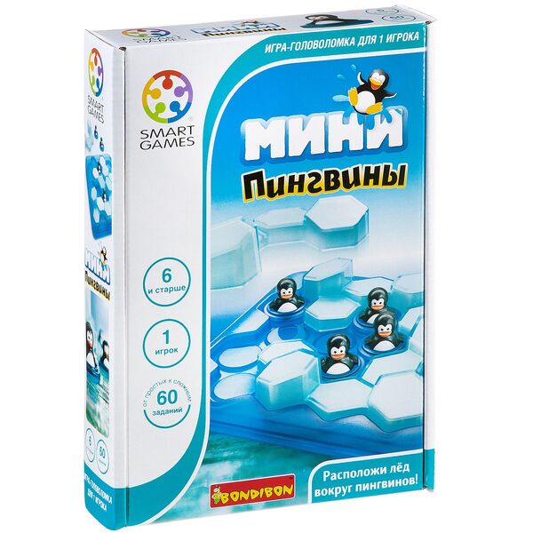Логическая игра Bondibon Мини-пингвины, арт. SG 431 RU.