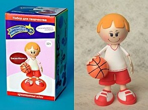 Набор для творчества Создай куклу "Баскетболист" к002