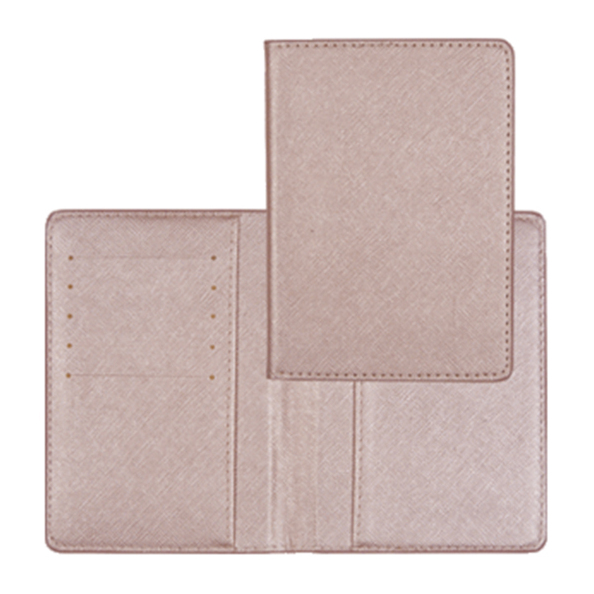 Обложка д/паспорта "deVENTE. Redeco" 10x14 см, искусственная кожа фактурная, розовая перламутровая