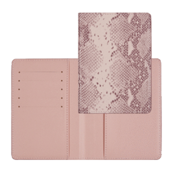 Обложка д/паспорта "deVENTE. Sharm" 10x14 см, искусственная кожа фактурная, отстрочка, розовая