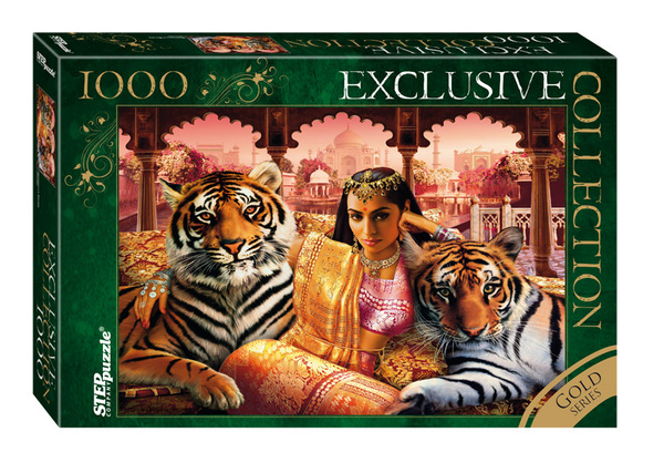 Пазлы 1000 эл. "Принцесса Индии" (Золотая коллекция)