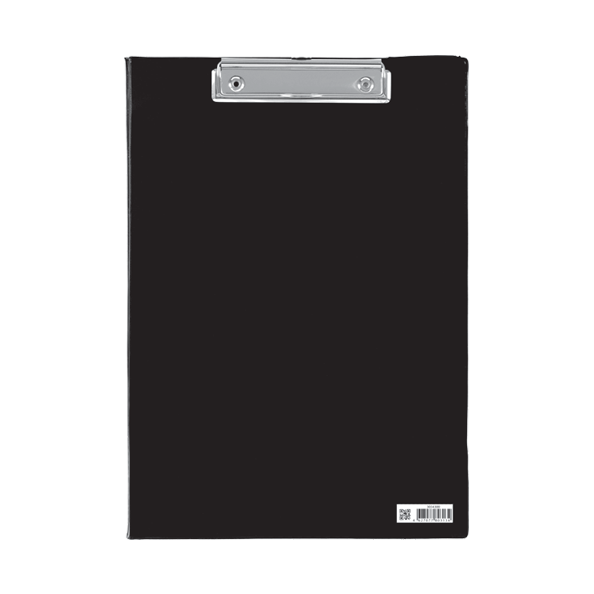 Папка-планшет с зажимом "deVENTE" A4, черная, полипропилен 1200 мкм