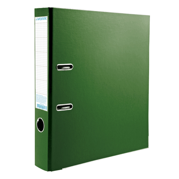 Папка-регистратор 50 мм "deVENTE" PP двусторонний разобранная, метал. окантовка, зеленая