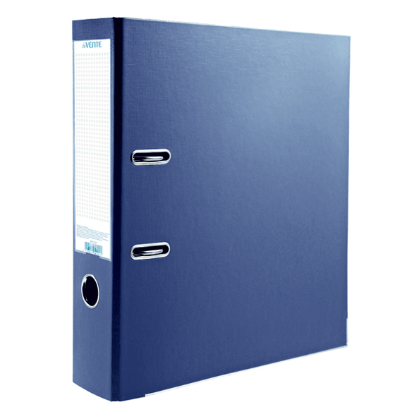 Папка-регистратор 75 мм "deVENTE" PP двусторонний разобранная, металлическая окантовка, синяя
