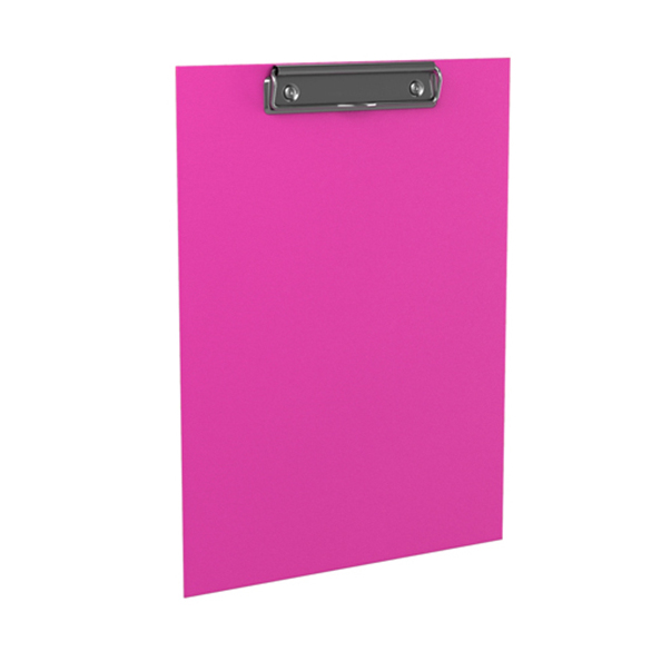 Планшет с зажимом ErichKrause, Neon, А4, розовый