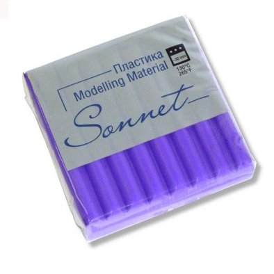 Пластика Sonnet брус 56 гр. фиолетовый