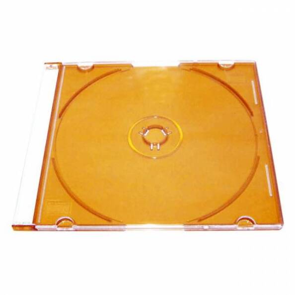 РМ1016 Футляр для 1 CD круглый, прочный пластик