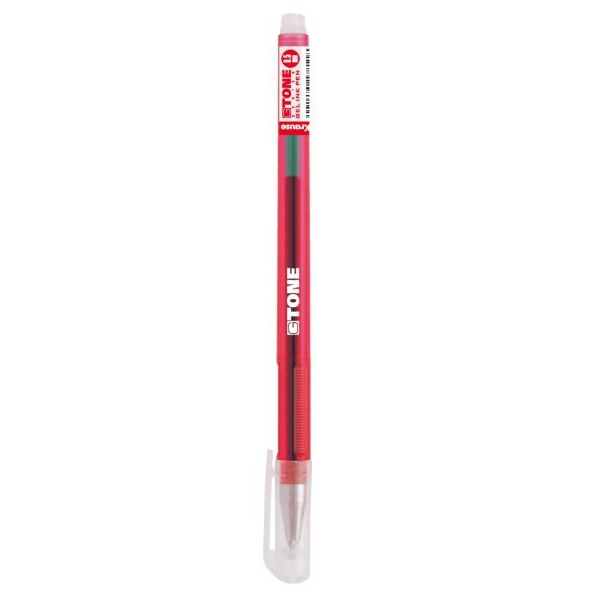 Ручка гелевая 0,5 мм G-Tone красная