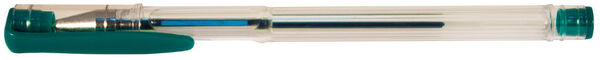 Ручка гелевая 0,7 мм Silwerhof LACONIC зеленые чернила коробка картонная