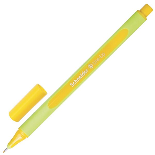 Ручка капиллярная 0,4 мм Schneider Line-Up, желтый
