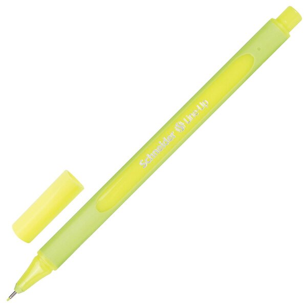 Ручка капиллярная 0,4 мм Schneider Line-Up, неоновый желтый