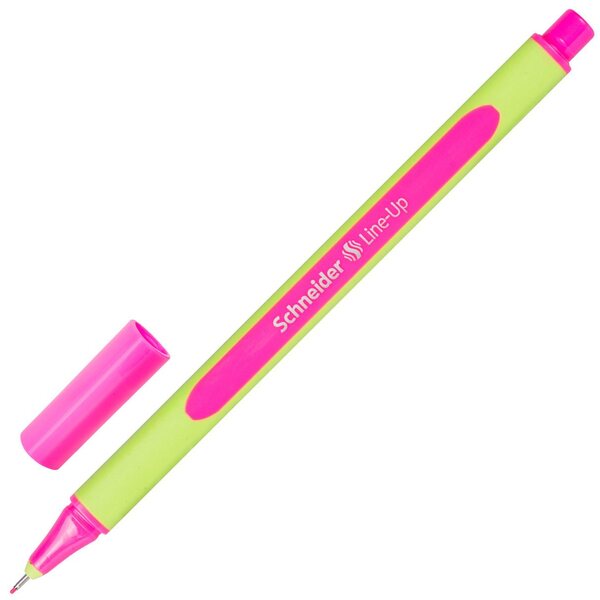 Ручка капиллярная 0,4 мм Schneider Line-Up, неоновый розовый