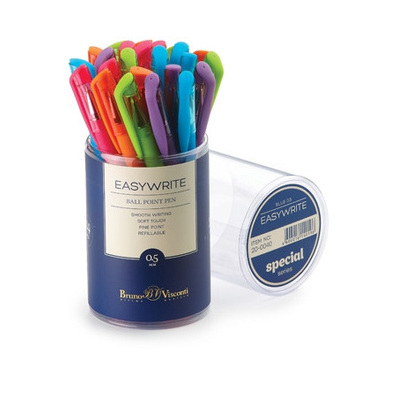 Ручка шарик. 0,5 мм "EasyWrite.SPECIAL" синяя  (4 цвета корпуса)