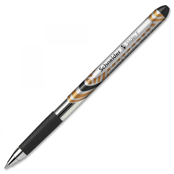 Ручка шариковая 0,8 мм Schneider Slider Basic F черная