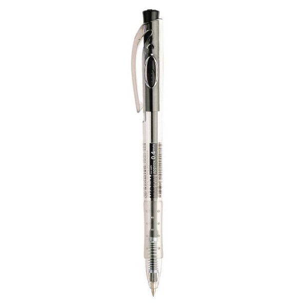 Ручка шариковая автомат 0,5 мм Stabilo Liner, черная