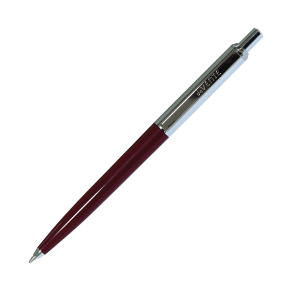 Ручка шарик. подарочная "deVENTE" d=1 мм, красный корпус,хромиров. элементы, в под.коробке, синяя