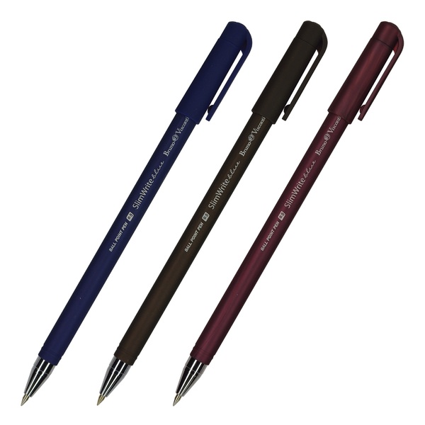 Ручка шарик. 0,5 мм "SlimWrite" синяя ORIGINAL (3 цвета корпуса)