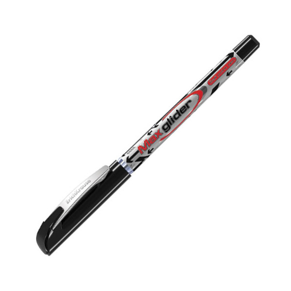 Ручка шариковая ErichKrause® Ultra Glide Plus MAX GLIDER, черная