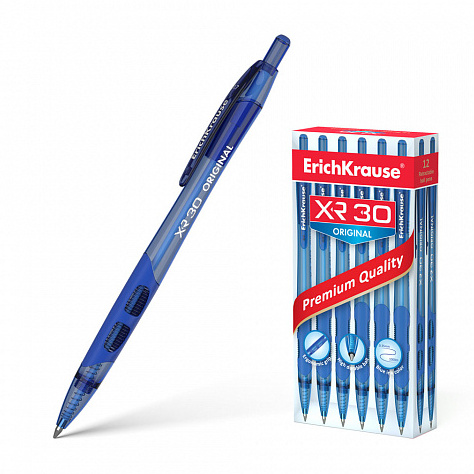 Ручка шариковая автомат. XR-30 синяя
